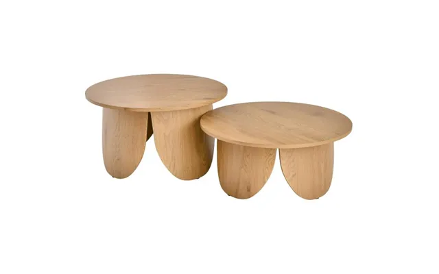 Homeville Bastia Natur Ø55x45cm Ø80x35cm
