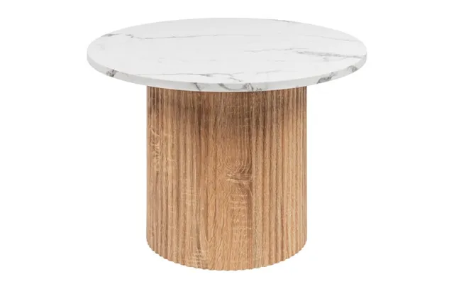 Homeville Leon Natur Hvid Ø60x45cm Ø60x45cm