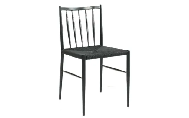 Homeville Mona Med Fletsæde Sort 41,5x49,5x77cm