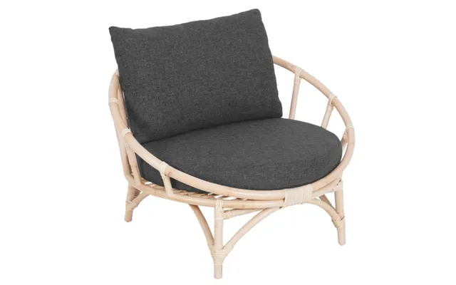 Homeville Muscat 1 Pers. Loungestol Mørkegrå 98x98x70cm