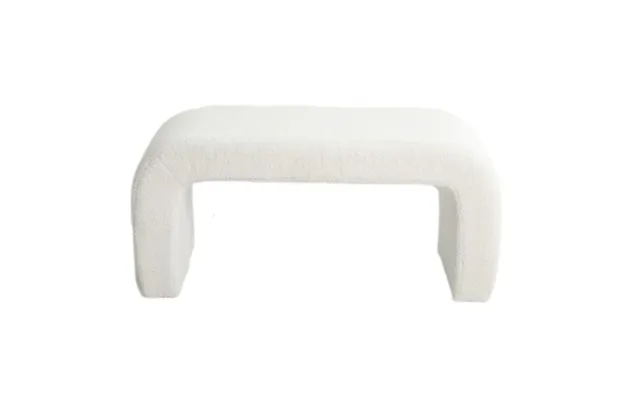 Homeville Stella Teddystof Hvid 95x40x44cm