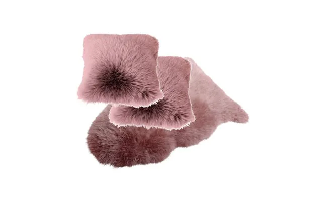 Lammeskind Og Lammeskindspuder Rosa