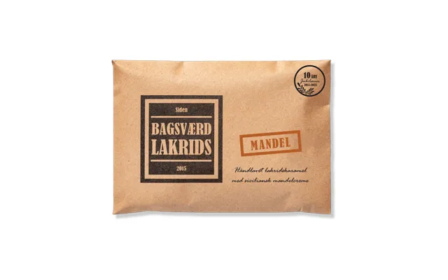 Bagsværd Lakrids Mandel Håndlavet - 160 Gram