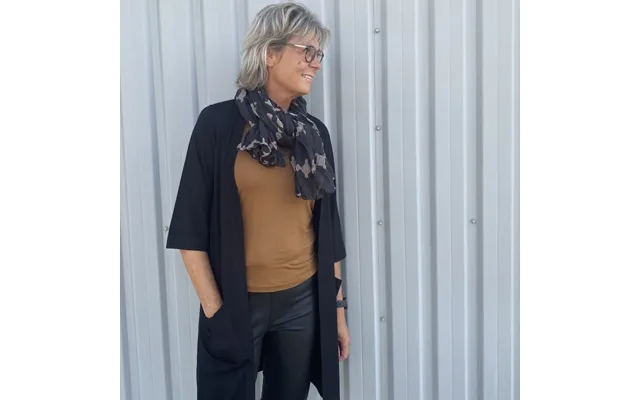 Cardigan Sort Kilasz M 3 4 Ærmer Og Lommer - Saint Tropez