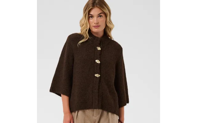 Cardigan Strik Tanuksz Brun - Saint Tropez