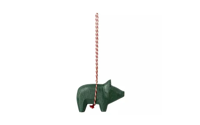 Gris Træornament, Grøn - Maileg