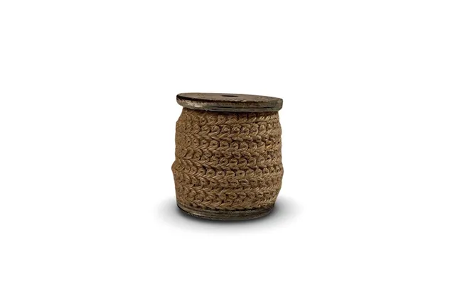Jute Bånd Knyttet Purlie På Træspole - Miljögården 8 Mtr.