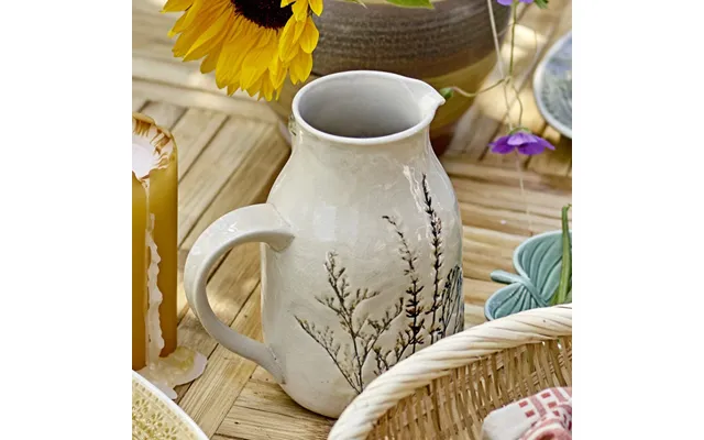 Kande Bea Creme M Grene - Bloomingville