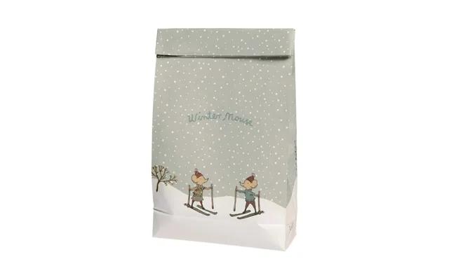 Klodsbundspose Winter Mouse - Maileg