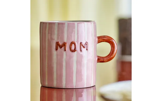 Krus Cherish Rosa Mom - Bloomingville 325 Ml.