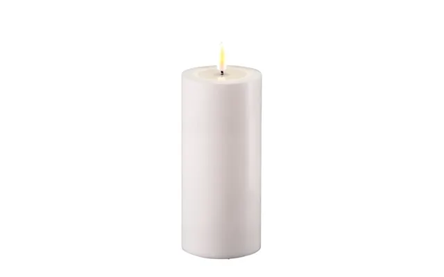Led Bloklys Hvidt Udendørs - Deluxe Homeart