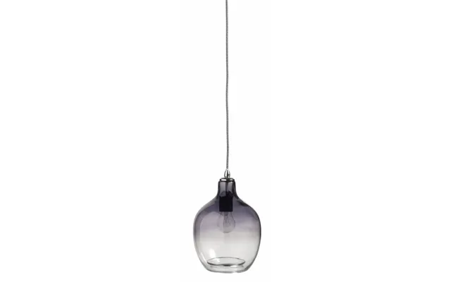Loftslampe Bubble Glas Grå - Nordal