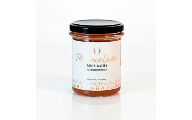 Marmelade M Pære & Havtorn 212 Ml - Nordisk