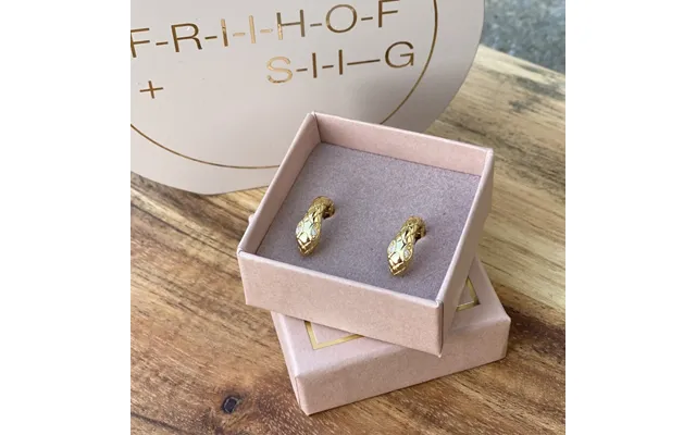 Øreringe Friihof Siig - Gold Snake
