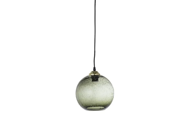 Pendel Loftslampe Alber Glas Grøn - Bloomingville