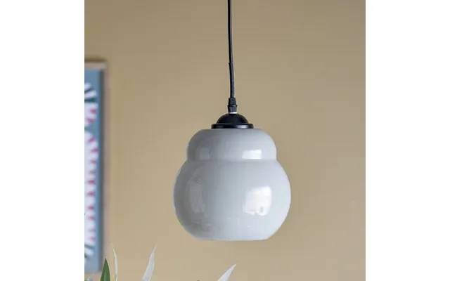 Pendel Loftslampe Motella Glas Grå - Bloomingville