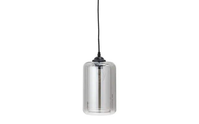 Pendel Loftslampe Yoana Glas Grå - Bloomingville