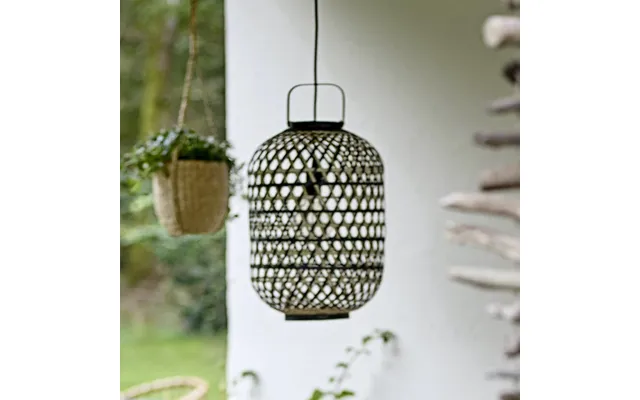Pendel Sora Bambus Sort & Natur - Bloomingville