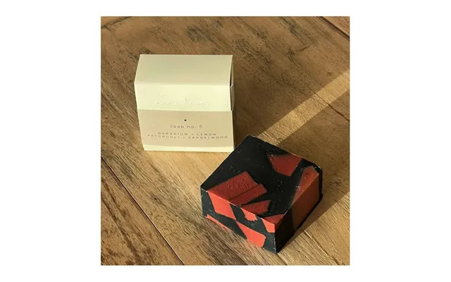 Sæbe Nr. 5 Geranium, Lemon... - Amalie Rosalie Ca. 100 Gram