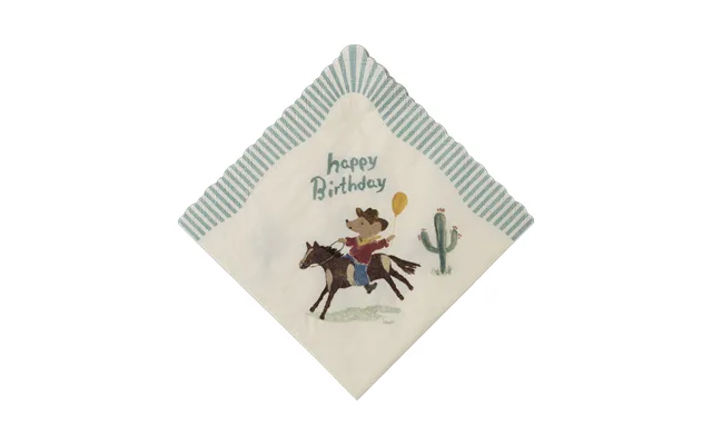 Serviet Happy Birthday Pony - Maileg