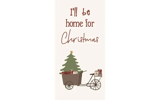 Serviet I'll Be Home For Christmas - Ib Laursen 16 Stk.