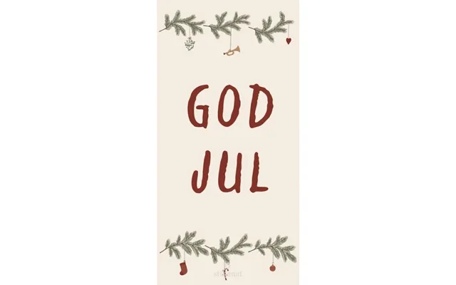 Servietter M God Jul Og Juleranke - Ib Laursen 16 Stk.