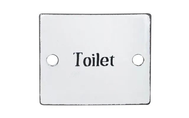 Skilt Toilet - Ib Laursen