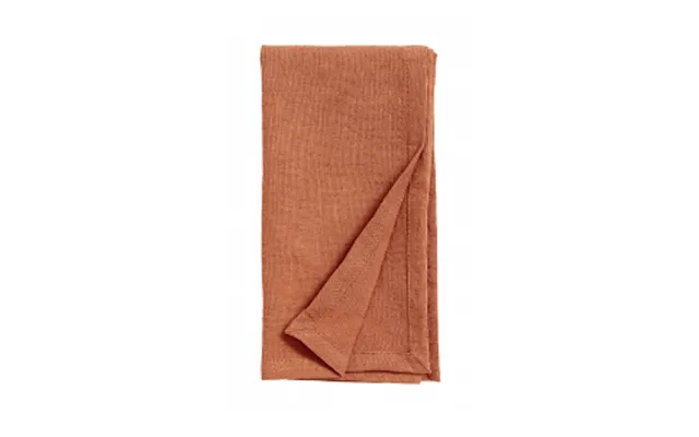 Stofserviet Lys Rust - Nordal 40x40 Cm