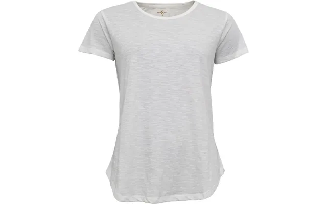 T-shirt Basis - Hvid M Rund Hals