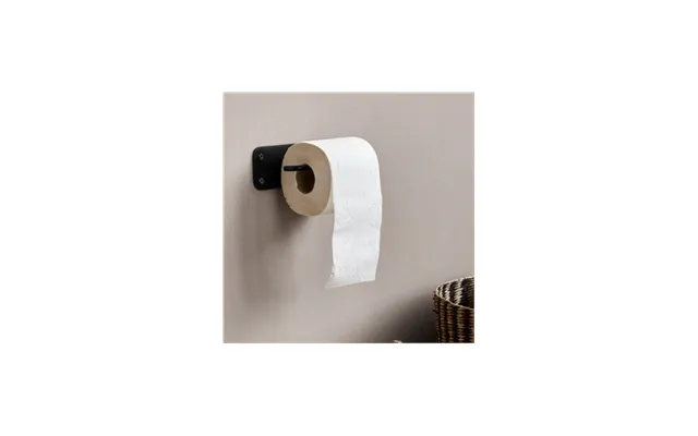 Toiletrulleholder Pati Sort - House Doctor