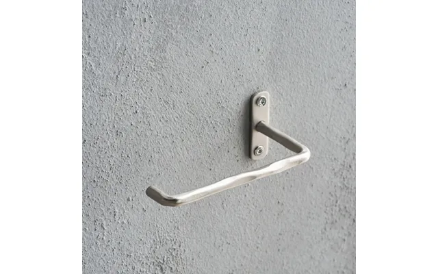 Toiletrulleholder Welo Børstet Sølvfinish - House Doctor