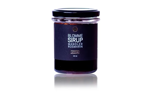 Uhmnika Blommesirup M Mandler Og Rosmarin - 212 Ml