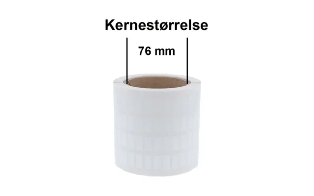 18mm X 8mm - Hvid Vinyl