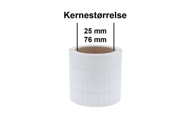 20mm X 8mm - Hvid Vinyl