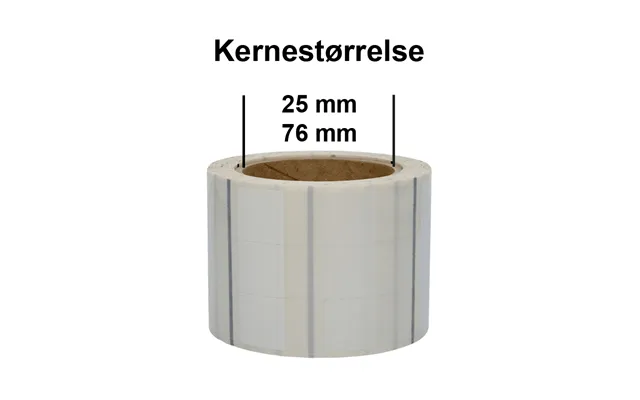25mm X 25 95mm, Selvlaminerende Vinyl, Kabel Ø 10,0mm - 22,2mm