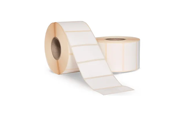 Hvid Semi-gloss Papir - 76mm X 25mm