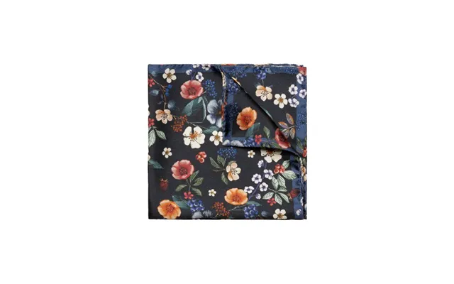 Floral Silk Twill Pocket Square Elegant Floral Pattern Printed