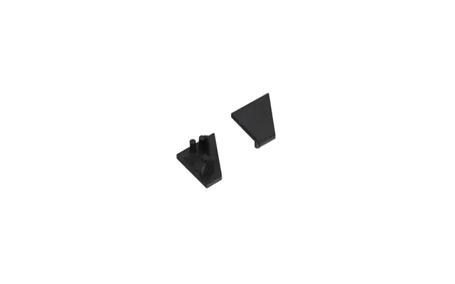 1 Stk. Endestykke Corner10.v2 - Sort