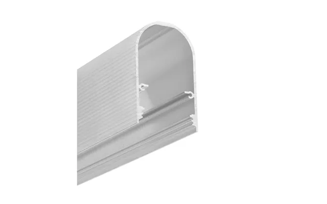 2m Aluprofil Nami23 Cd-9 - Ubehandlet Aluminium, Påbygning, Led Skinne