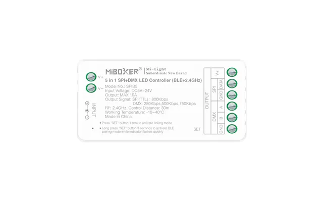 5i1 Løbelys Bluetooth Dmx Strip Controller - Rf, 12v 24v, Rgb Cct