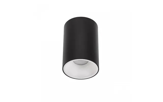 Chloe Gu10 Påbygningsspot - Sort, Cylinderformet, Ip20, Aluminium, Uden Lyskilde