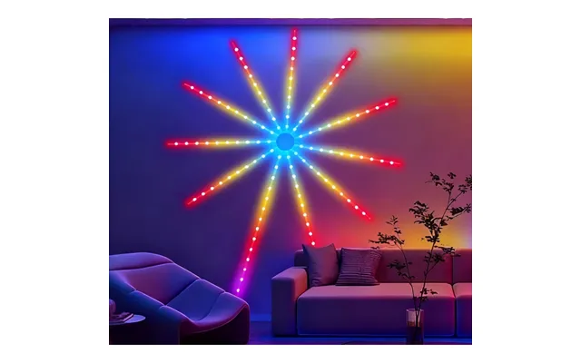 Fyrværkeri Led Strip - 5v Usb, Bluetooth App