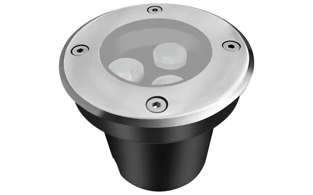 Ledlife Nedgravningsspot - 3w, Rund, Rustfrit Stål, 24v Ac Dc