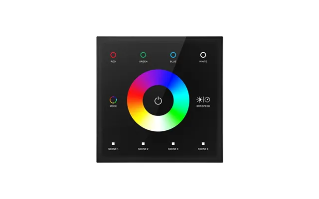 Ledlife Rwave Rgbw Controller Til Væg - Sort, 12v-24v