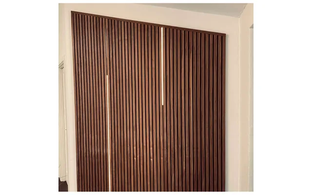 Outlet Lamel-led Sæt 2x240 Cm. Triac Push Dæmp Til Akustik-paneler - Sort