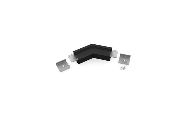 Profilsamler Linea-in20 135deg - Sort Anodiseret