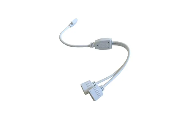 Rgb Ww Kabel 2-vejs Splitter - 12 24v, Hvid