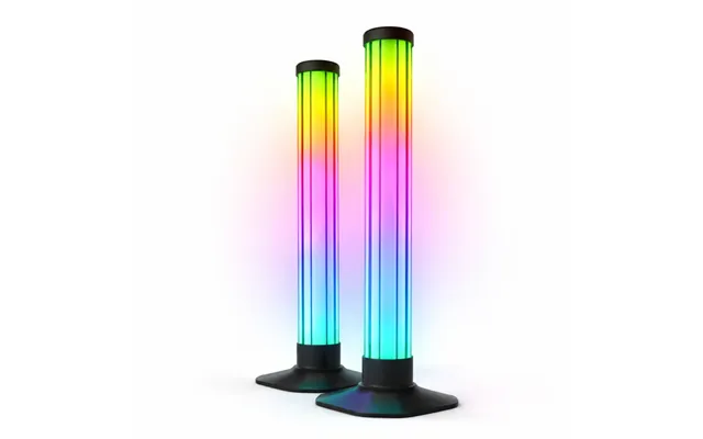 Sæt Med 2 Rgbic Bordlamper - 43 Cm, 360â Lyseffekt