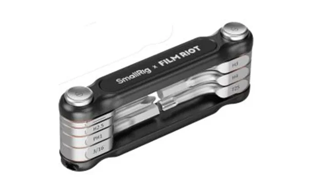 Smallrig 4374 X Film Riot 7-in-1 Folding Wrench Set With Multiple Angle Positioning Black