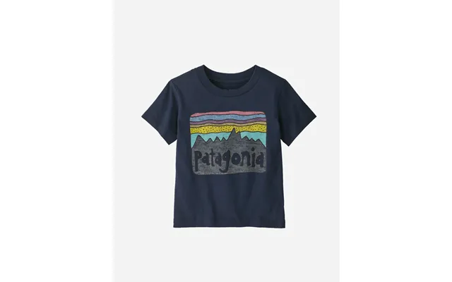 Baby Fitz Roy Skies T-shirt - New Navy
